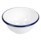 BOLS 'ENAMELWARE' 470 ML Ø 14x7 CM BLANC ACIER ÉMAILLÉ (6 UNITÉ) Image BOLS 'ENAMELWARE' 470 ML Ø 14x7 CM BLANC ACIER ÉMAILLÉ (6 UNITÉ) #1