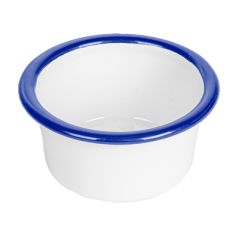 Image RAMEQUINS 'ENAMELWARE' 120 ML Ø 9x3,5 CM BLANC ACIER ÉMAILLÉ (12 UNITÉ) #3