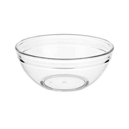 Image POTS SALADIERS 990 ML Ø 16,8/7,2x7 CM TRANSPARENT POLYCARBONATE (10 UNITÉ) #1