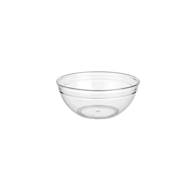 POTS SALADIERS 470 ML Ø 13/6x5,5 CM TRANSPARENT POLYCARBONATE (10 UNITÉ)