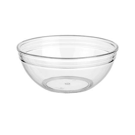 Image POTS SALADIERS 470 ML Ø 13/6x5,5 CM TRANSPARENT POLYCARBONATE (10 UNITÉ) #1