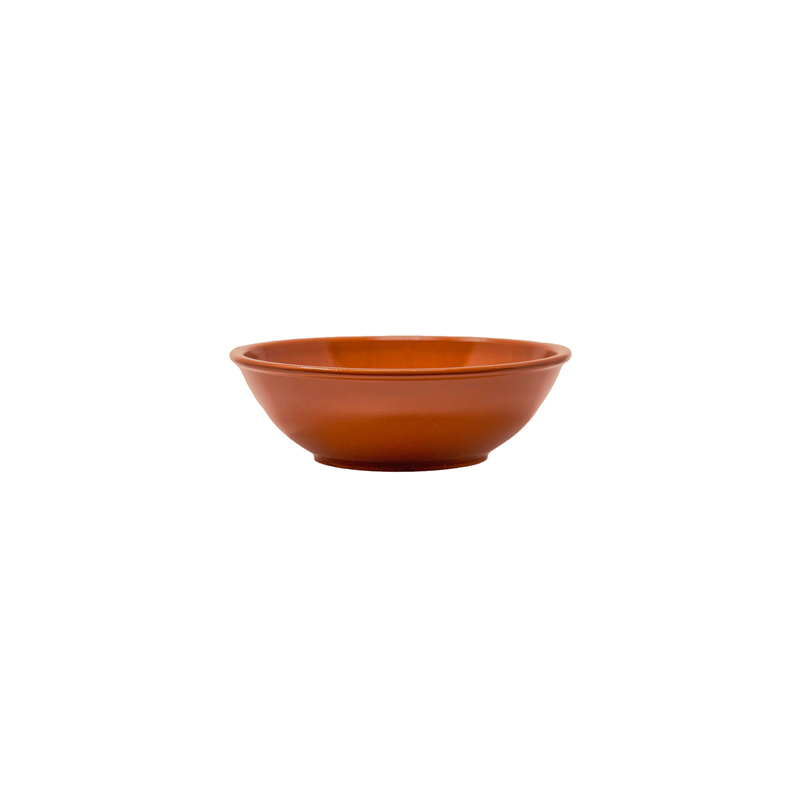 ASSIETTES CREUSES EN FAÏENCE 1200 ML Ø 22x7 CM MARRON ROUGEATRE CERAMIQUE (12 UNITÉ) ASSIETTES CREUSES EN FAÏENCE 1200 ML Ø 22x7 CM MARRON ROUGEATRE CERAMIQUE (12 UNITÉ)