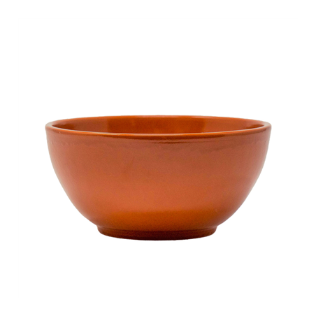 Image BOLS EN FAÏENCE 600 ML Ø 15x7,3 CM MARRON ROUGEATRE CERAMIQUE (20 UNITÉ) #1