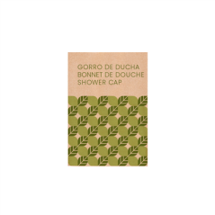 Image BONNETS DOUCHE EN SACHETS KRAFT 'NATURAL'  6X10,5 CM BLANC PE (250 UNITÉ) #1