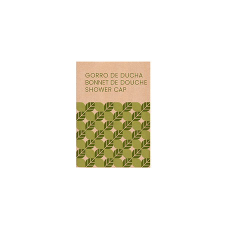 Image BONNETS DOUCHE EN SACHETS KRAFT 'NATURAL'  6X10,5 CM BLANC PE (250 UNITÉ) #1