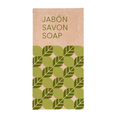 Image SAVONNETTES EN SACHETS KRAFT 'NATURAL' 9 g 5,3x3 CM (1000 UNITÉ) #1