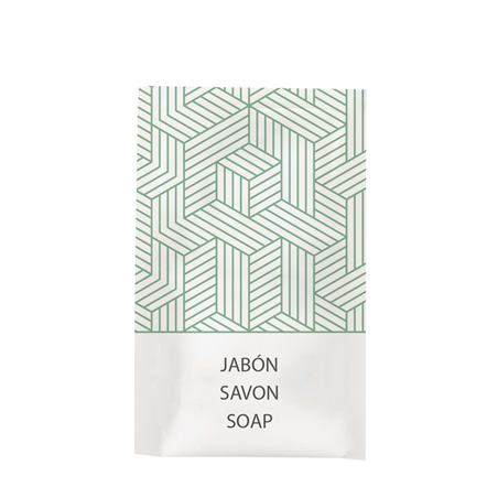 Image SAVONNETTES RONDES EN SACHETS BLANC 'THERAPY' 20 G Ø5,2x1 CM (500 UNITÉ) #1