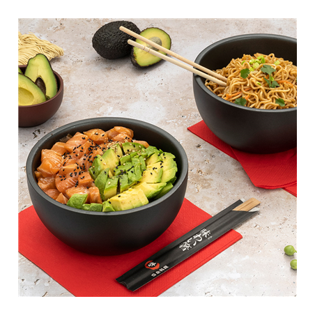 BOLS 'ARTINOX' 150 ML Ø 9,5x4,25 CM NOIR INOX (1 UNITÉ)