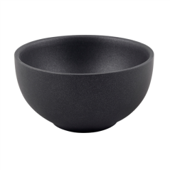 Image BOLS 'ARTINOX' 350 ML Ø 12x6,25 CM NOIR INOX (1 UNITÉ) #1