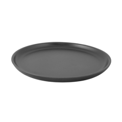 Image ASSIETTES PLATES 'ARTINOX'  Ø 21x1,5 CM NOIR INOX (1 UNITÉ) #1
