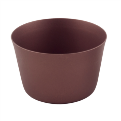 Image BOLS 'ARTINOX' 250 ML Ø 8,5x5,5 CM BORDEAUX INOX (1 UNITÉ) #1