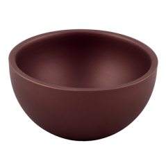 Image BOLS 'ARTINOX' 150 ML Ø 9,5x4,25 CM BORDEAUX INOX (1 UNITÉ) #1