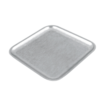 Image ASSIETTES PLATES CARRÉS 'ARTINOX'  20,5x20,5x1 CM ARGENTE INOX (1 UNITÉ) #1