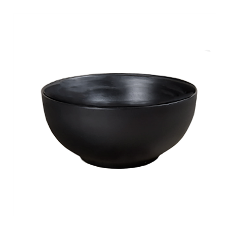 Image BOLS 'ASAMI WARE' 300 ML Ø 11,5x4 CM NOIR MÉLAMINE (12 UNITÉ) #1