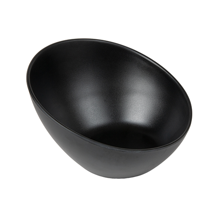 Image BOLS IRRÉGULIERS 'ASAMI WARE'  Ø 16x10,4 CM NOIR MÉLAMINE (6 UNITÉ) #1