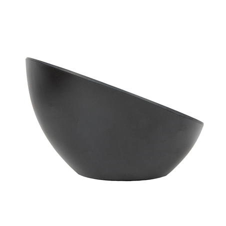 BOLS IRRÉGULIERS 'ASAMI WARE'  Ø 16x10,4 CM NOIR MÉLAMINE (6 UNITÉ)