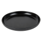 Image ASSIETTES PLATES 'ASAMI WARE'  Ø 16x2 CM NOIR MÉLAMINE (6 UNITÉ) #1