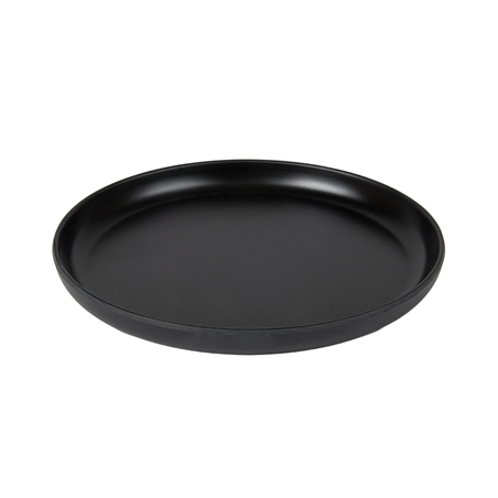 Image ASSIETTES PLATES 'ASAMI WARE'  Ø 19x2 CM NOIR MÉLAMINE (6 UNITÉ) #1