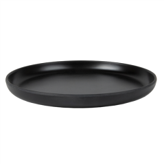 Image ASSIETTES PLATES 'ASAMI WARE'  Ø 19x2 CM NOIR MÉLAMINE (6 UNITÉ) #3