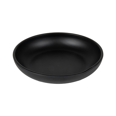 Image ASSIETTES CREUSES 'ASAMI WARE'  Ø 20,5x4 CM NOIR MÉLAMINE (6 UNITÉ) #1