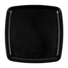 Image ASSIETTES PLATES CARRÉES 'ASAMI WARE'  19x19x2 CM NOIR MÉLAMINE (6 UNITÉ) #3