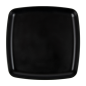 Image ASSIETTES PLATES CARRÉES 'ASAMI WARE'  19x19x2 CM NOIR MÉLAMINE (6 UNITÉ) #3