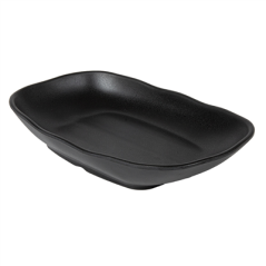 Image BOLS RECTANGULAIRES 'ASAMI WARE'  25,2x15,8x4,2 CM NOIR MÉLAMINE (6 UNITÉ) #1