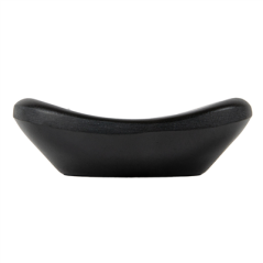 SUPPORT POUR BAGUETTES CHINOISES 'ASAMI WARE'  5x3,5x1,8 CM NOIR MÉLAMINE (12 UNITÉ)