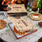 BOÎTES PIZZA 'ENJOY PIZZA' 'THEPACK' 330 G/M2 32x32x3,8 CM NATUREL CARTON ONDULÉ MICROCANAL (100 UNITÉ) Image BOÎTES PIZZA 'ENJOY PIZZA' 'THEPACK' 330 G/M2 32x32x3,8 CM NATUREL CARTON ONDULÉ MICROCANAL (100 UNITÉ) #2