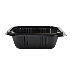 Image RÉCIPIENT 250 ML 13,9x11,8x4 CM NOIR PP (1200 UNITÉ) #3