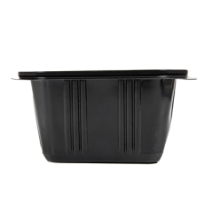 RÉCIPIENT 500 ML 13,9x11,8x7 CM NOIR PP (1200 UNITÉ)