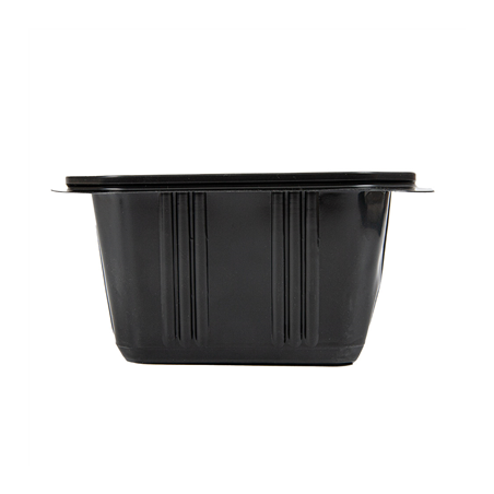 RÉCIPIENT 500 ML 13,9x11,8x7 CM NOIR PP (1200 UNITÉ)