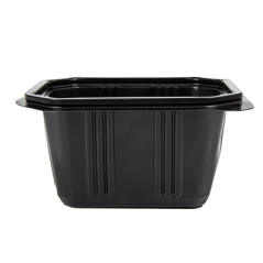 Image RÉCIPIENT 500 ML 13,9x11,8x7 CM NOIR PP (1200 UNITÉ) #3
