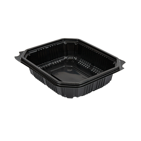 Image RÉCIPIENT 750 ML 19,4x16,4x4,8 CM NOIR PP (600 UNITÉ) #1