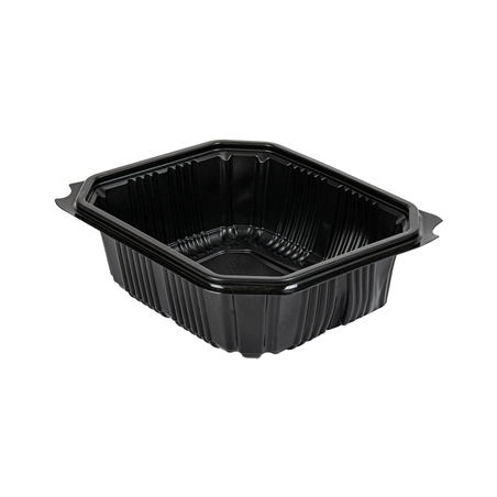 Image RÉCIPIENT 1000 ML 19,4x16,4x6,4 CM NOIR PP (600 UNITÉ) #1