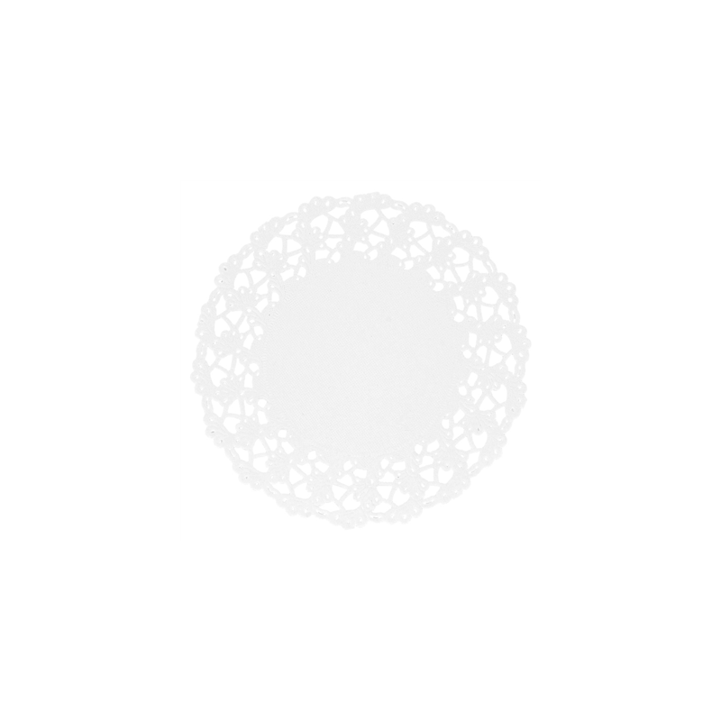 DENTELLES RONDES AJOURÉES 53 G/M2 Ø 11,5 CM BLANC PAPIER (250 UNITÉ) DENTELLES RONDES AJOURÉES 53 G/M2 Ø 11,5 CM BLANC PAPIER (250 UNITÉ)