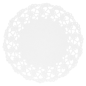 DENTELLES RONDES AJOURÉES 53 G/M2 Ø 11,5 CM BLANC PAPIER (250 UNITÉ) Image DENTELLES RONDES AJOURÉES 53 G/M2 Ø 11,5 CM BLANC PAPIER (250 UNITÉ) #1