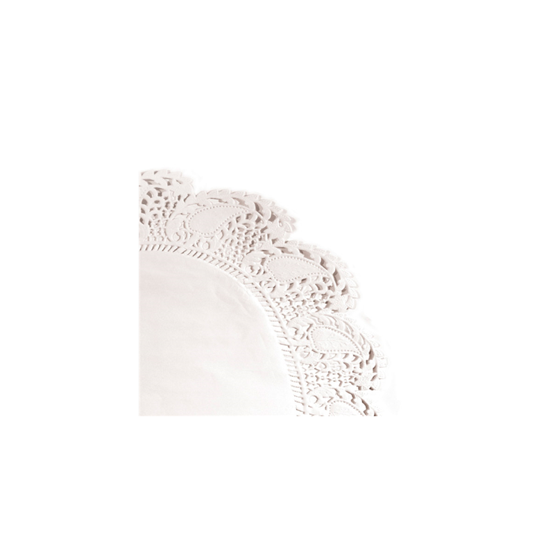 DENTELLES RONDES INGRAISSABLES 40 G/M2 Ø 27 CM BLANC PARCH.INGRAISSABLE (250 UNITÉ) DENTELLES RONDES INGRAISSABLES 40 G/M2 Ø 27 CM BLANC PARCH.INGRAISSABLE (250 UNITÉ)