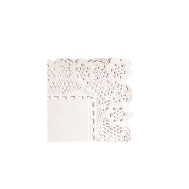 DENTELLES RECTANGULAIRES INGRAISSABLES 40 G/M2 45x36 CM BLANC PARCH.INGRAISSABLE (250 UNITÉ) DENTELLES RECTANGULAIRES INGRAISSABLES 40 G/M2 45x36 CM BLANC PARCH.INGRAISSABLE (250 UNITÉ)