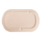 Image COUVERCLES LUNCH BOX 320.54/55 'BIONIC' 1000 ML 22,6x13,4x1,4 CM NATUREL BAGASSE (500 UNITÉ) #3