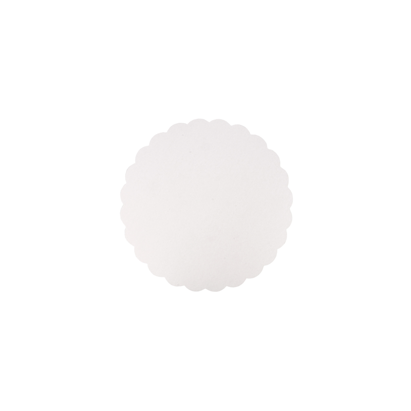 DISQUES PLATS PÂTISSERIE  325 G/M2 Ø 29 CM BLANC CARTON (250 UNITÉ)