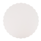 Image DISQUES PLATS PÂTISSERIE  325 G/M2 Ø 32 CM BLANC CARTON (250 UNITÉ) #1