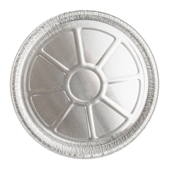 Image RÉCIPIENTS TARTELETTES 900 ML Ø 24,7/23x2,2 CM ALUMINIUM (100 UNITÉ) #3