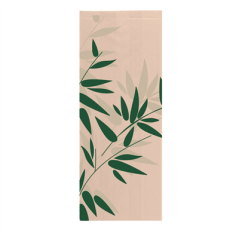 Image SACHETS BOULANGERIE 'FEEL GREEN' 32 G/M2 14+7x35 CM NATUREL KRAFT (500 UNITÉ) #1