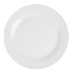 Image ASSIETTES PLATES Ø 19 CM BLANC PORCELAINE (72 UNITÉ) #1