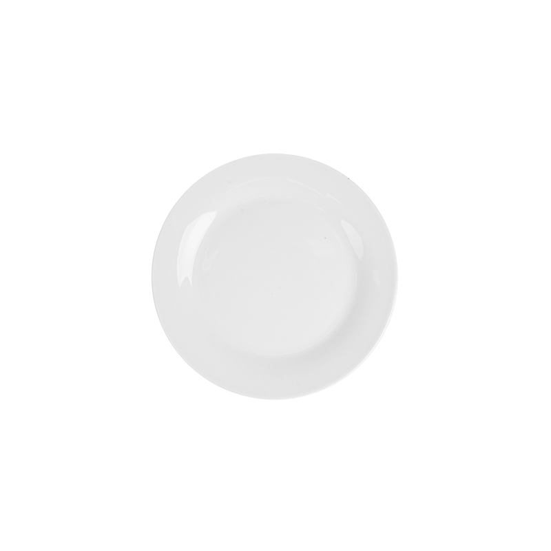 ASSIETTES PLATES  Ø 19 CM BLANC PORCELAINE (72 UNITÉ)