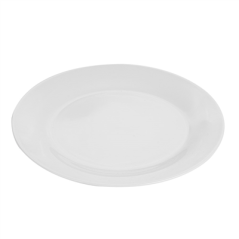 Image ASSIETTES PLATES  Ø 19 CM BLANC PORCELAINE (72 UNITÉ) #3