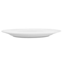 ASSIETTES PLATES Ø 27 CM BLANC PORCELAINE (24 UNITÉ)