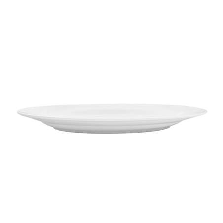 ASSIETTES PLATES  Ø 27 CM BLANC PORCELAINE (24 UNITÉ)