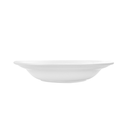 ASSIETTES CREUSES  Ø 23 CM BLANC PORCELAINE (24 UNITÉ)